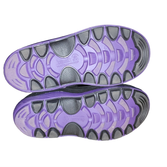 NWOB KAMIK Stormin 2 Girls Snow Rain Boots Sz. 4 - Picture 5 of 7